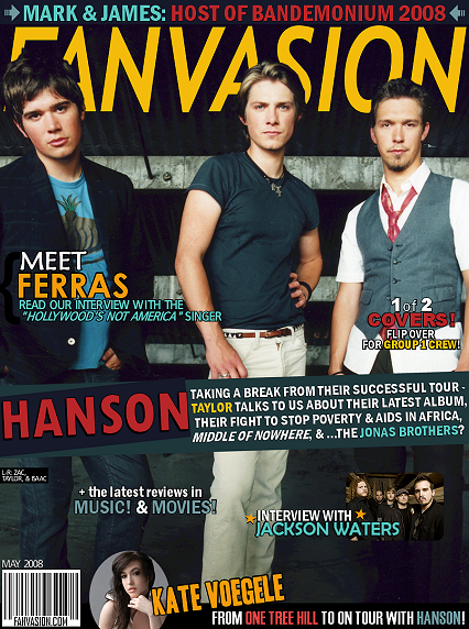 Cover | FANVASION - May 2008